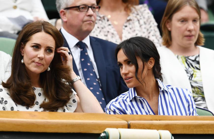 Herzogin Meghan (r.) hatte Herzogin Kate in ihrem Oprah-Interview schwere Vorwürfe gemacht.