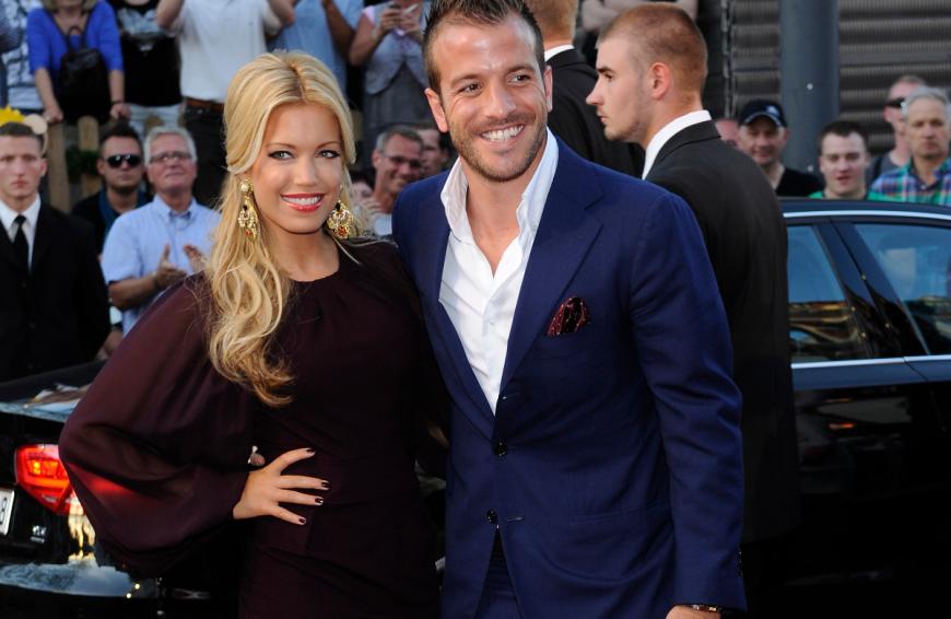 Zwar soll sich die Beziehung zu Ex-Mann Rafael van der Vaart wieder massiv verbessert haben...