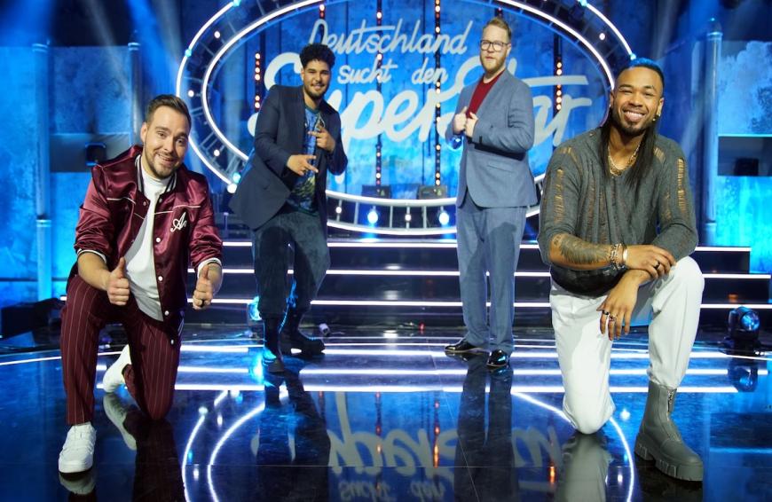 Zusammen mit Kevin Jenewein, Starian McCoy und Karl Jeroboan stand der 25-Jährige im DSDS-Finale.