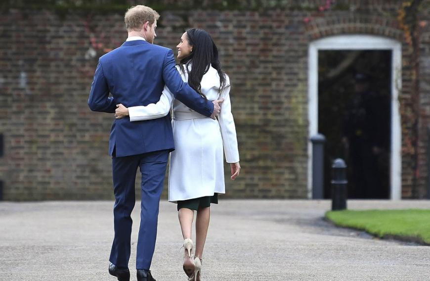Mit seiner Ehefrau Herzogin Meghan verließ er den britischen Königshof.