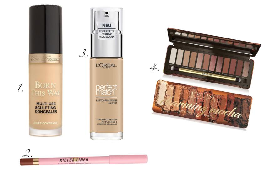 Unsere Make-up-Must-haves:
1. Too Faced