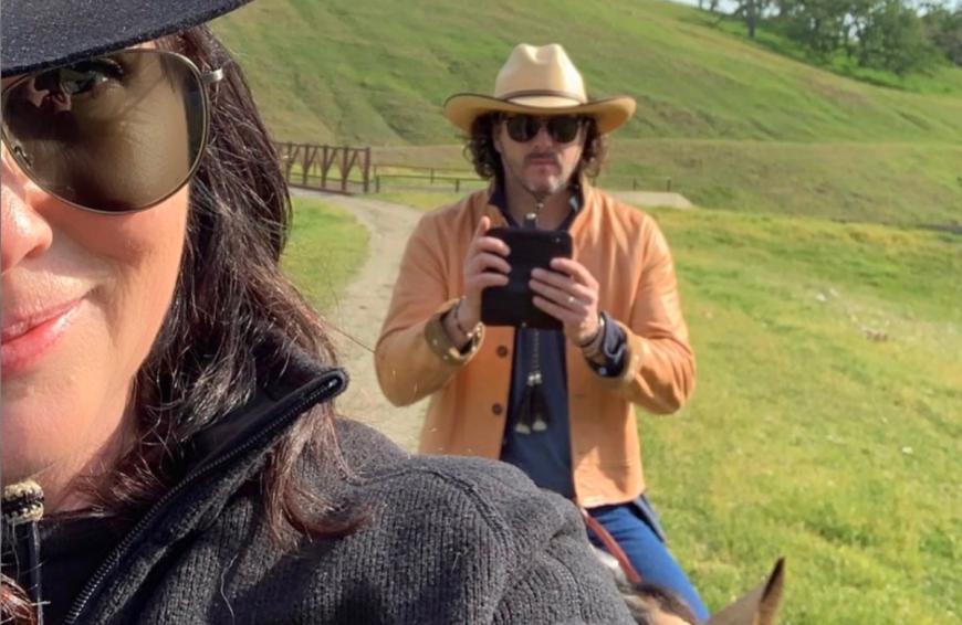 Immer an ihrer Seite: Ehemann und Fotograf Kurt Iswarienko, mit dem Shannen Doherty seit 2011 verheiratet ist.