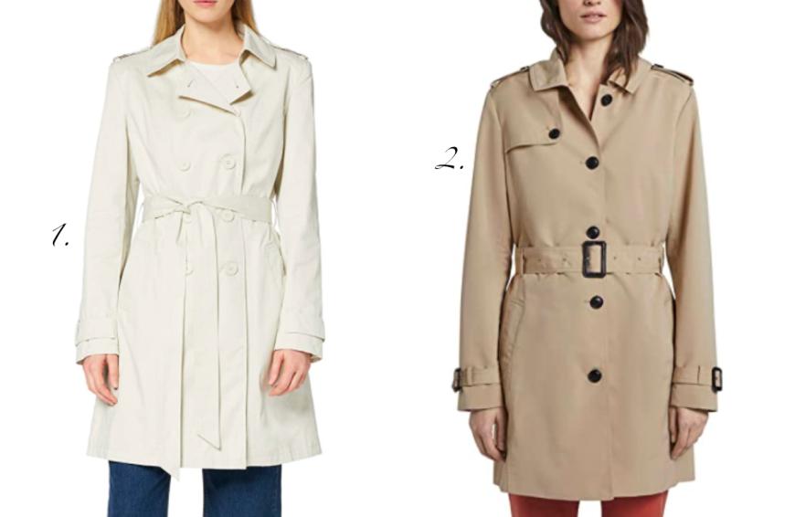 Diese Trenchcoats sind auch angesagt:
1. find.