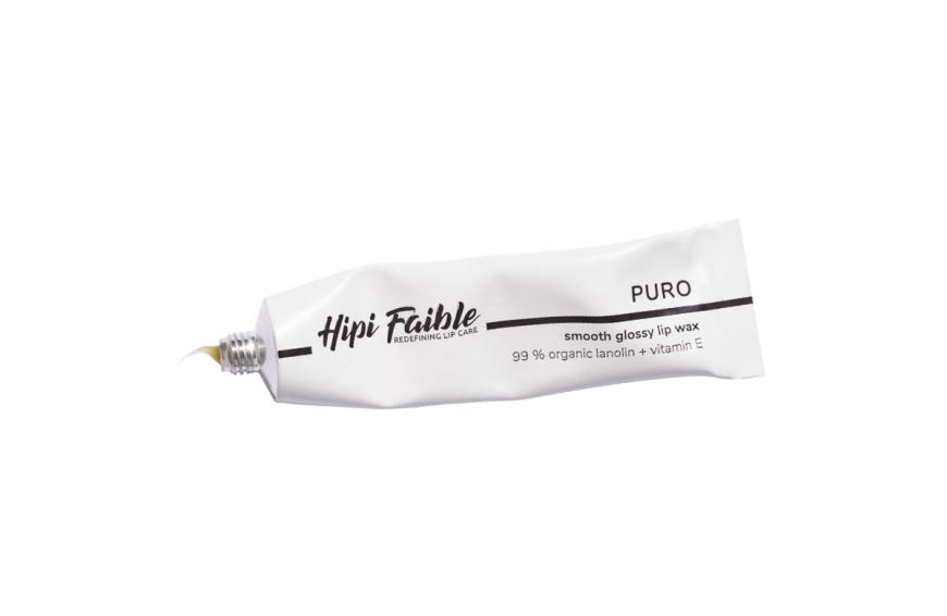 Der Lip Balm ″Puro″ von Hipi Faible pflegt nicht nur spröde Lippen, sondern auch trockene Hautstellen.