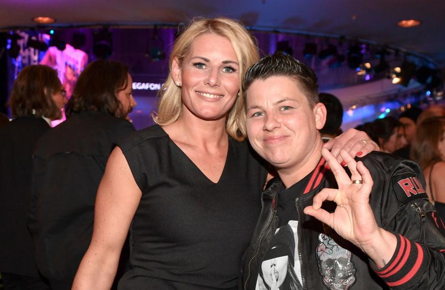 Kerstin Ott und ihre Frau Karolina sind seit 2017 verheiratet.
