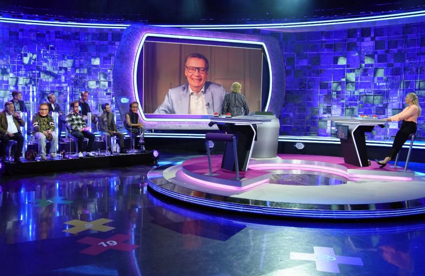 Ein kleiner Trost: Der Moderator wurde trotzdem per Videocall in der Sendung