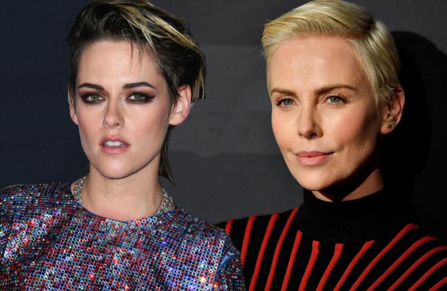 Sowohl Kristen Stewart als auch Charlize Theron beweisen, wie vielseitig sich kurze Haare stylen lassen. 