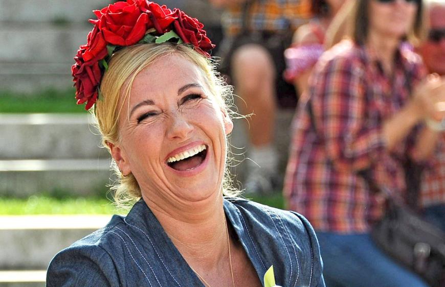 Andrea Kiewel freut sich auf die neue
