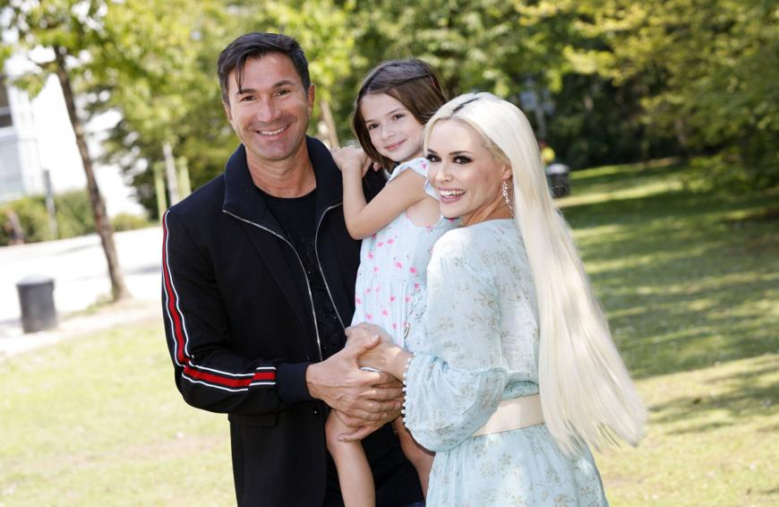 Lucas Cordalis, Daniela Katzenberger und Tochter Sophia heute.