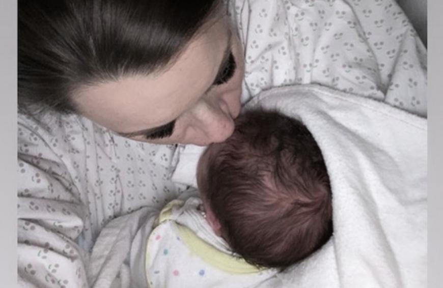 ... am 4. April erblickte Baby Nummer 5, Sönchen Lyland-Sawyer, nämlich das Licht der Welt.