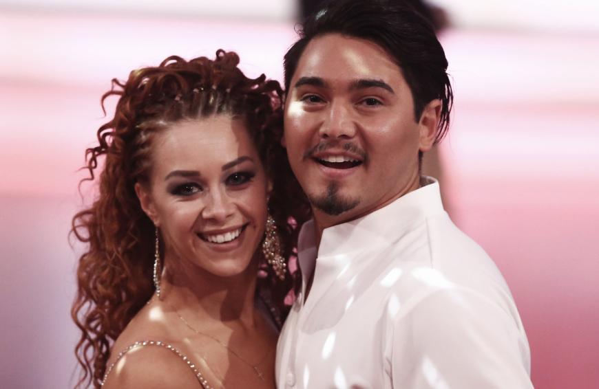 Profi-Tanzpaar Erich Klann und Oana Nechiti sind total begeistert von der