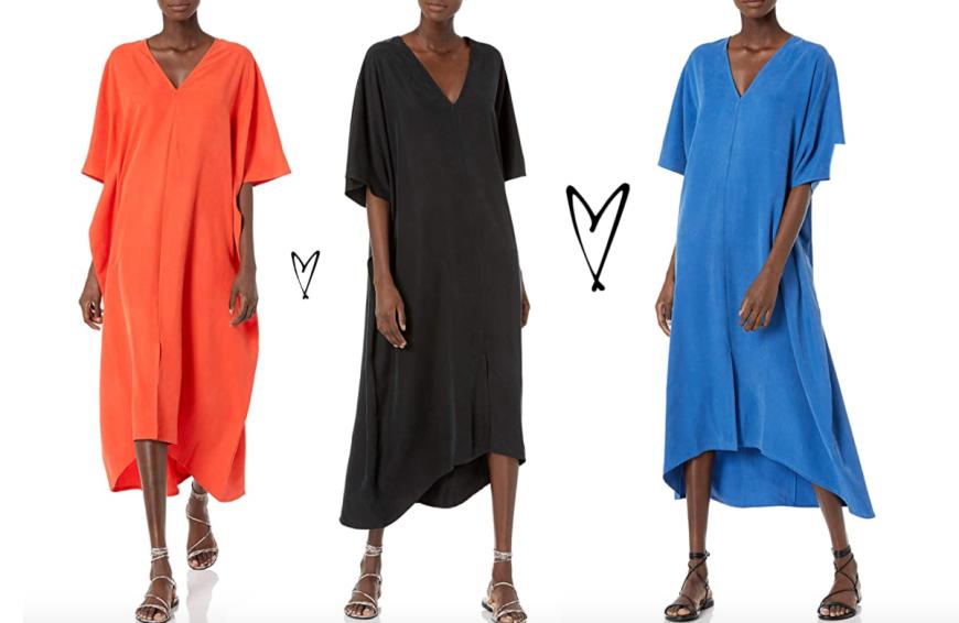 Dieses Jahr setzen wir auf Kaftans. Die arabischen Kleider zaubern uns im Handumdrehen eine schlanke Silhouette und lenken von Problemzonen ab. 
