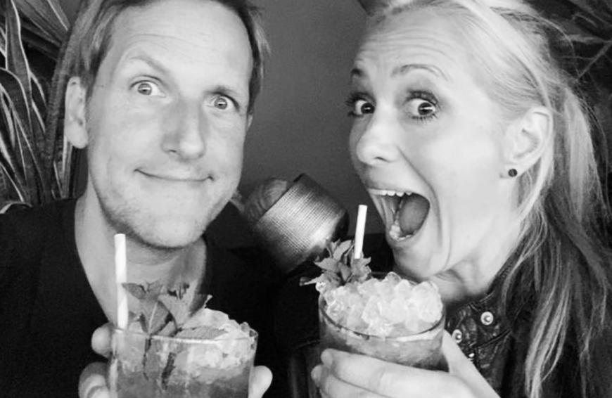 Auch RTL-Kollegin Angela Finger-Erben teilte ein gemeinsames Foto mit Jan Hahn.