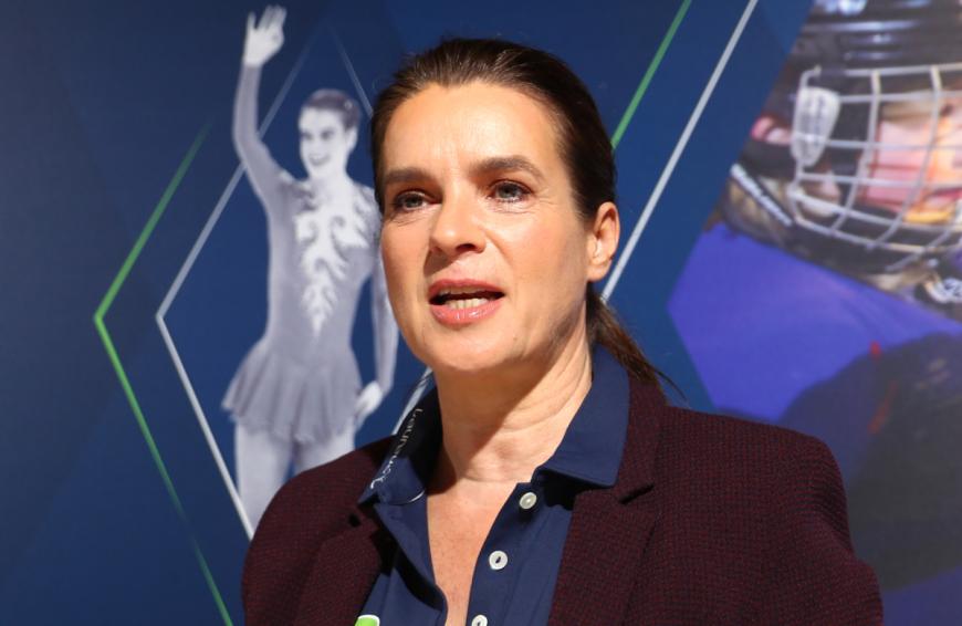 Katarina Witt nimmt normalerweise in Interviews selten ein Blatt vor den Mund.