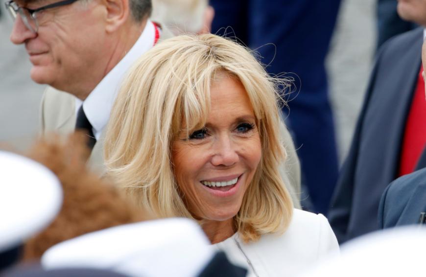 Brigitte Macron ist bekannt für ihr stilsicheres Auftreten.