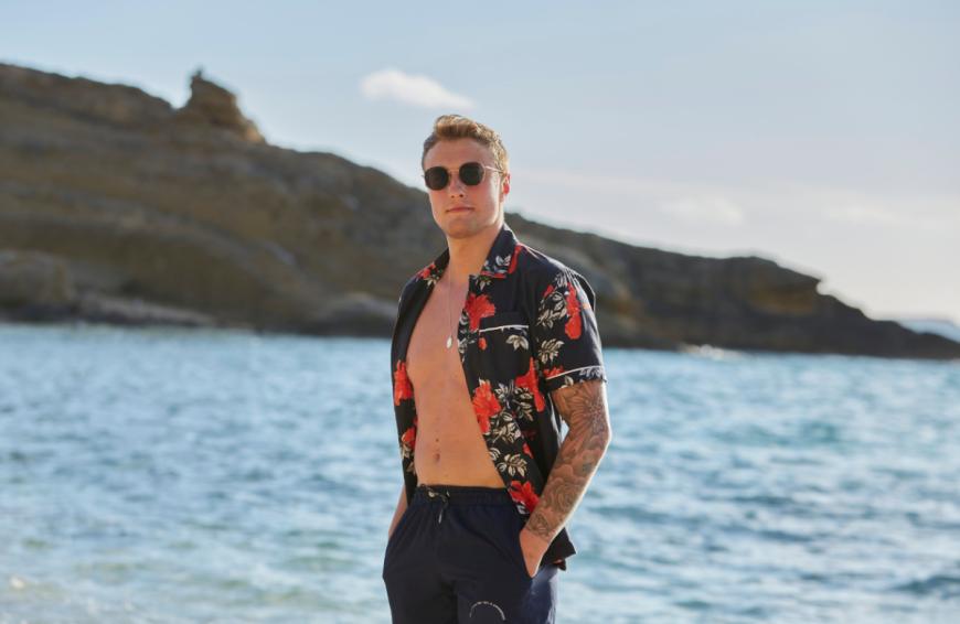 Niko Ulanovski, 24, war 2019 schon mit Maxis Freundin Nadine Klein bei
