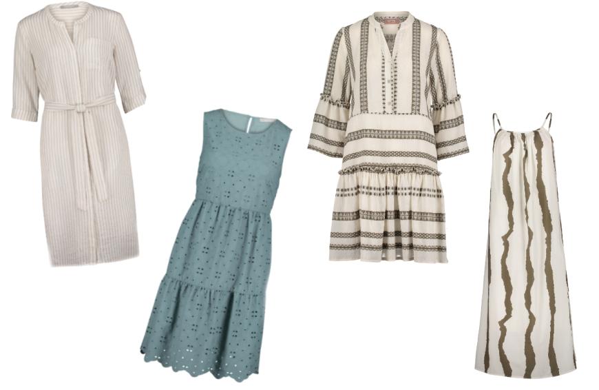 Du suchst noch nach einem perfekten Sommerkleid? Wie wäre es dann mit diesen hübschen Pieces von Cartoon und Betty Barclay? Egal, ob luftiges Dress oder stylisches Leinen-Kleid - hier ist garantiert für jeden das richtige Outfit für heiße Tage dabei! Hier geht's zum Shop!