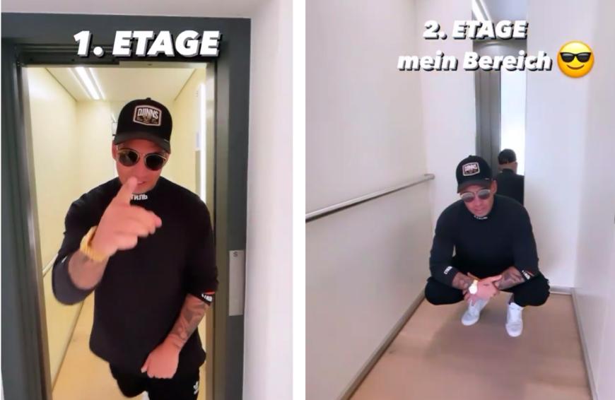 Pietro zeigt seinen Fans Räume im Erdgeschoss sowie in der ersten und der zweiten Etage seines Anwesens - jetzt macht auch der Fahrstuhl Sinn!