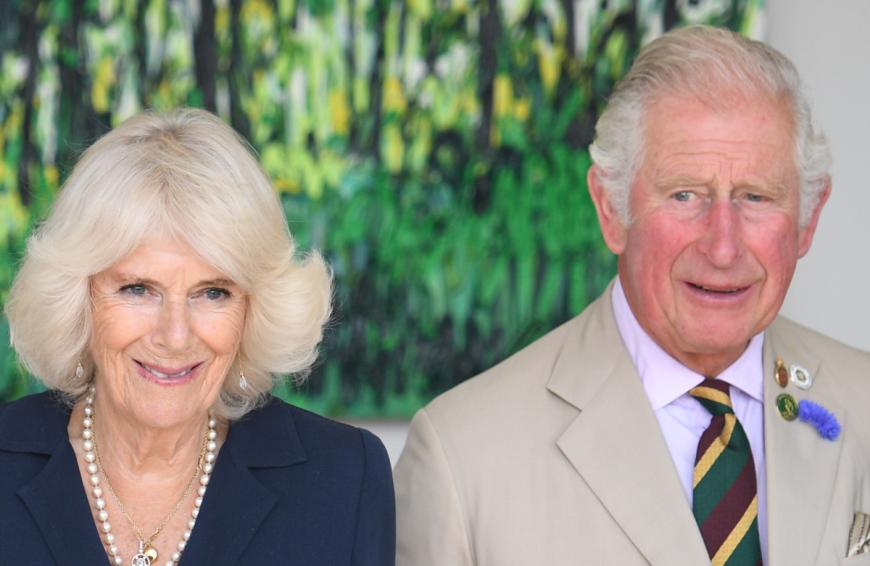 Der Thronfolger besuchte gemeinsam mit Gattin Camilla eine Landwirtschaftsausstellung...