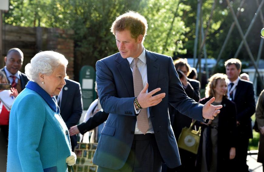 Eigentlich hat sich der 36-Jährige immer gut mit der Queen verstanden.