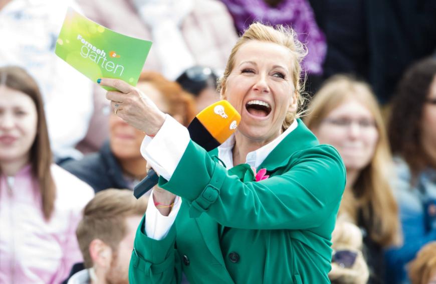 Andrea Kiewel muss mit ihrem