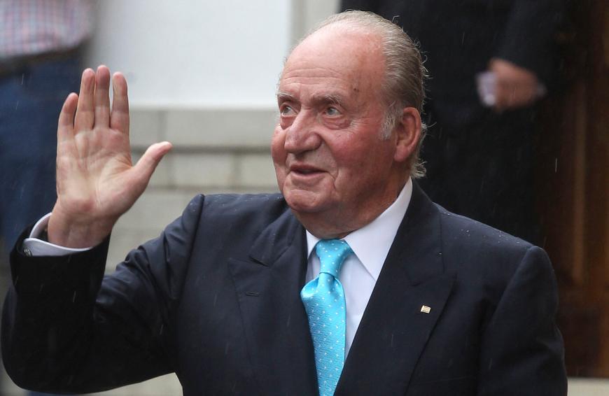 Juan Carlos von Spanien floh vor einem Jahr ins Exil.