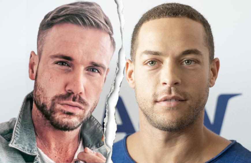 Auf dieses Aufeinandertreffen hatten die Fans gewartet: Chrs Broy und Andrej Mangold trafen bei