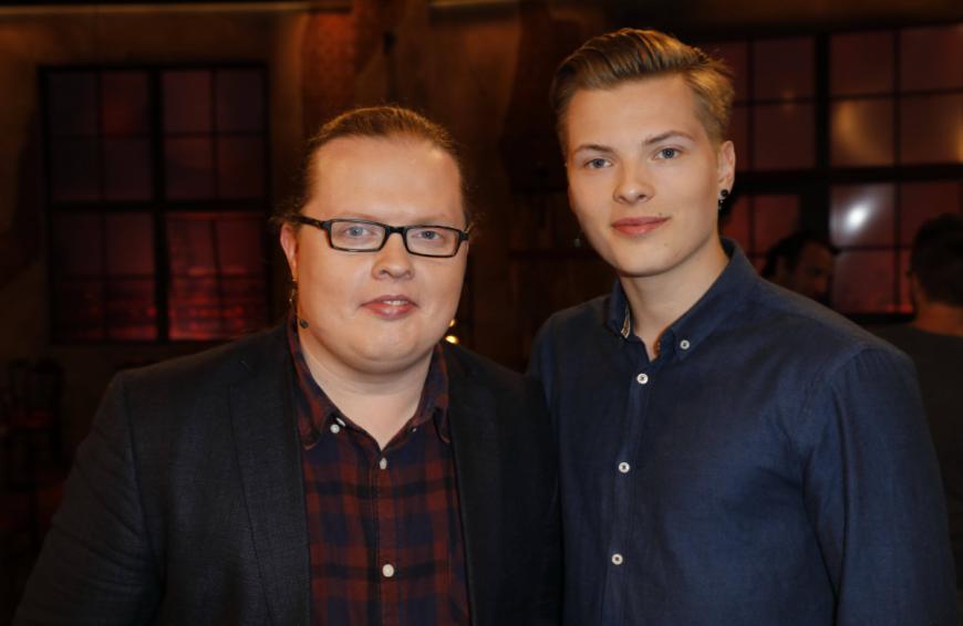 Angelo Kelly und sein Sohn Gabriel Kelly. Ob wir die beiden bald zusammen beim Muskelaufbautraining erleben werden?