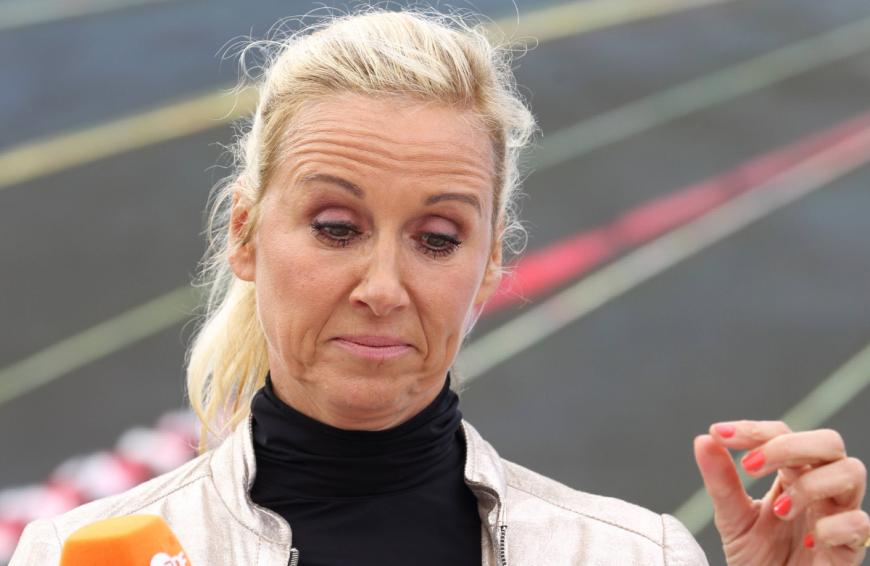 Andrea Kiewel sorgte mit ihrem Outfit im