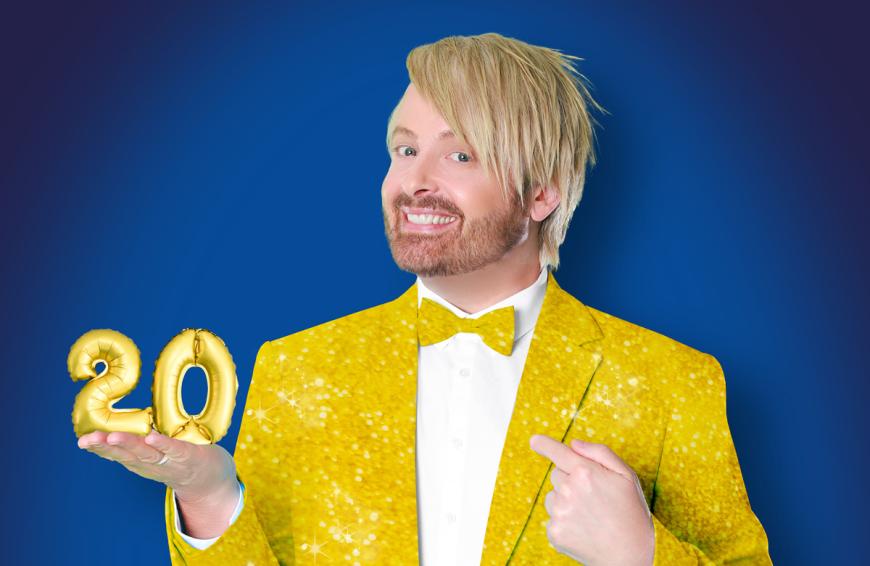 Der Entertainer feiert 2021 sein 20-jähriges Bühnenjubiläum.
