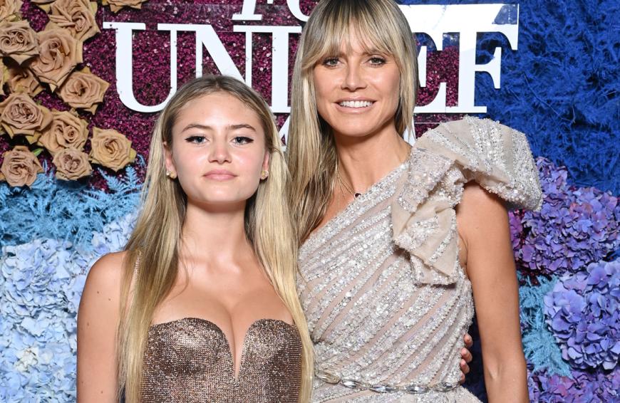 Leni Klum und ihre Mutter Heidi Klum.