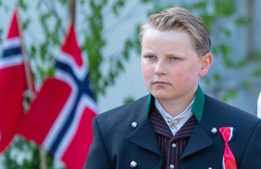 ... doch von ihrem Sohn Sverre Magnus kann man das nicht immer sagen.