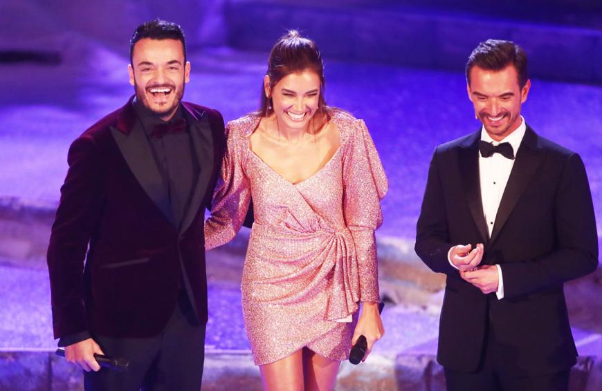 Giovanni Zarrella, Jana Ina Zarrella und Florian Silbereisen kennen sich schon lange und haben schon einige Auftritte hinter sich.