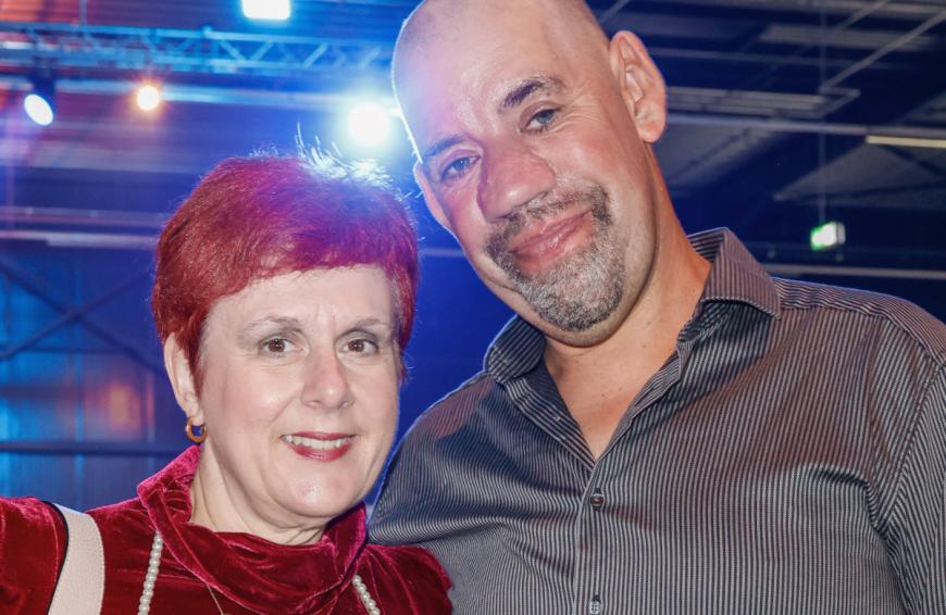 Uwe Abel leidet unter einer Erbkrankheit. Auch sein Vater und Opa haben die selbe charakteristische Nase.
