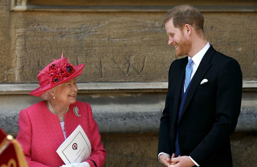 Nach der Beerdigung verbrachten offenbar die beiden Royals