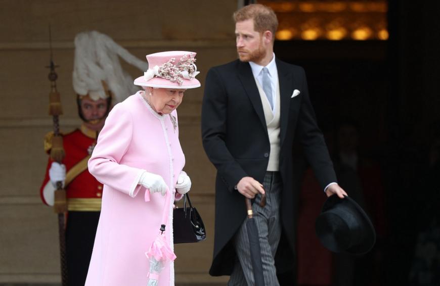 Prinz Harry und Queen Elizabeth II. sollen sich im April diesen Jahres heimlich getroffen haben.