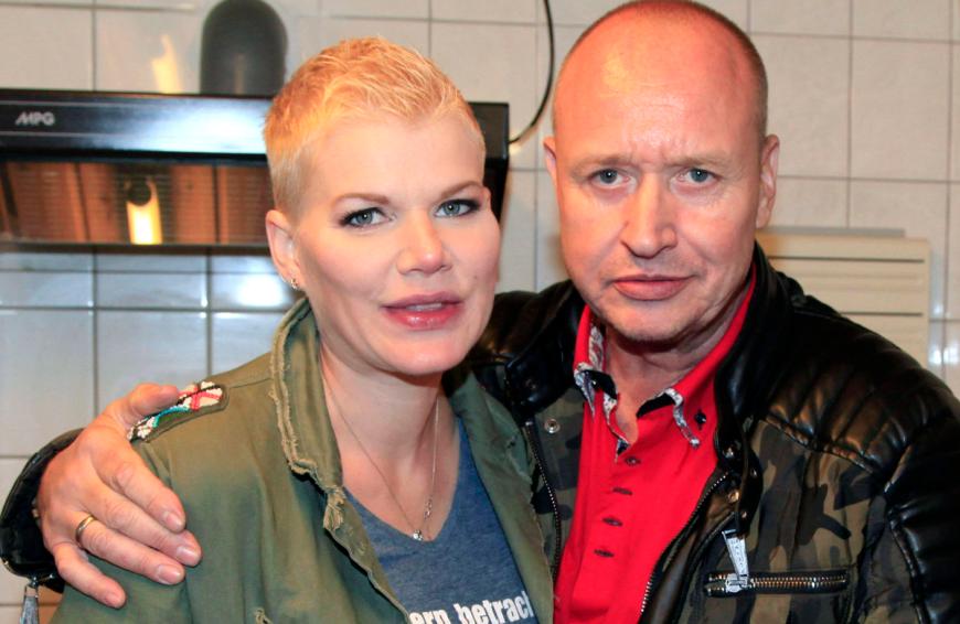 Melanie Müller und Ehemann Mike Blümer hatten Gesprächsbedarf.