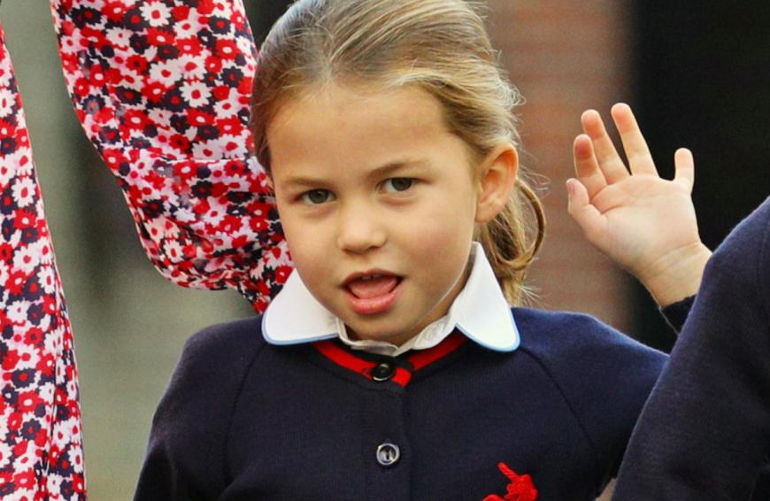 Für Prinzessin Charlotte stand gerade erst die Rückkehr in die Schule auf dem Programm.