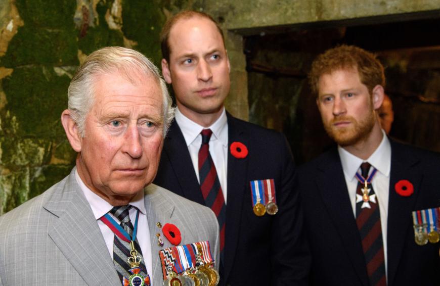 Dabei ging es häufig auch um seine Beziehung zu seinen Söhnen William und Harry.