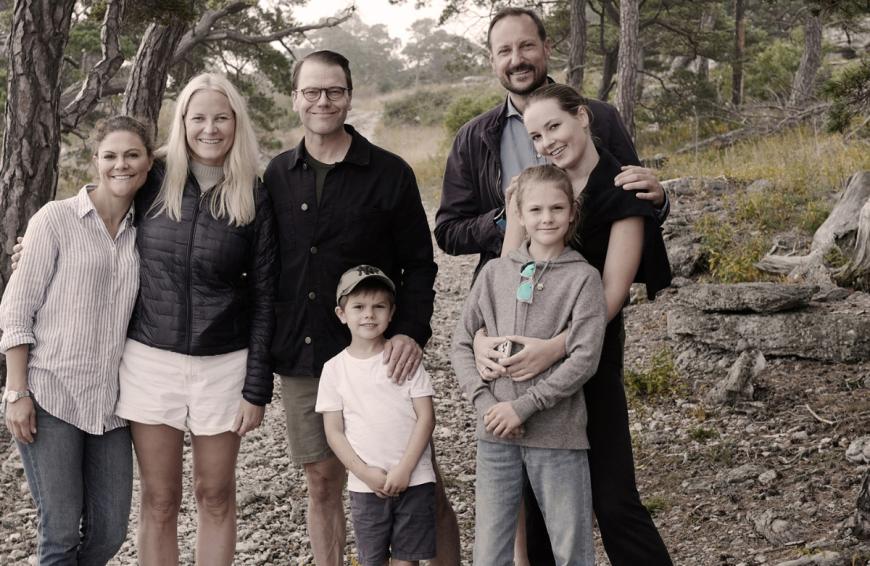 Die schwedischen Royals bekamen ganz besonderen Besuch! Norwegens Kronprinzessin Mette-Marit schaute mit ihrer Familie vorbei.