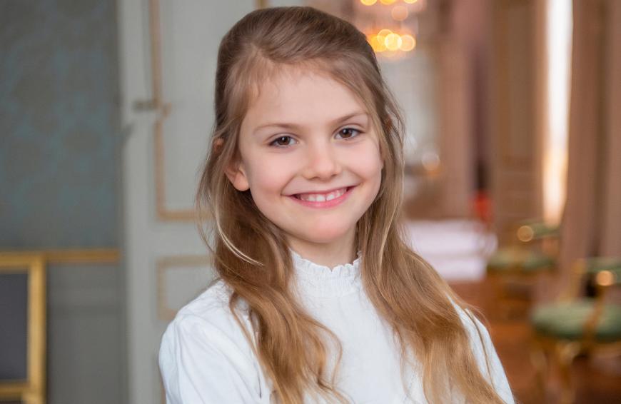 Auch für Prinzessin Estelle war der Besuch wohl besonders schön.