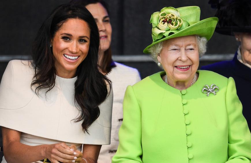 Selbst vor der Queen will Meghan laut eines Insiders nicht Halt machen.