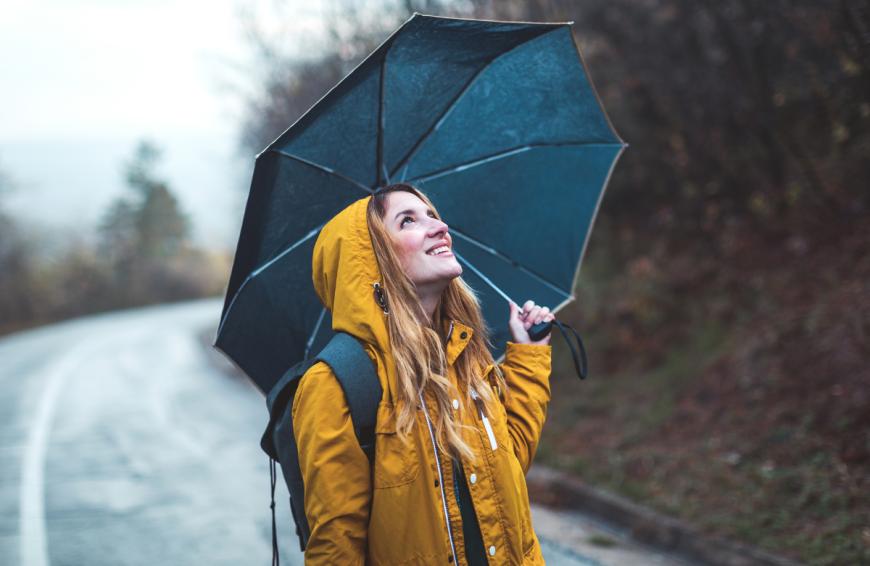 Psst, wir wissen, welcher Regenschirm tatsächlich Wind und Wetter standhält!
