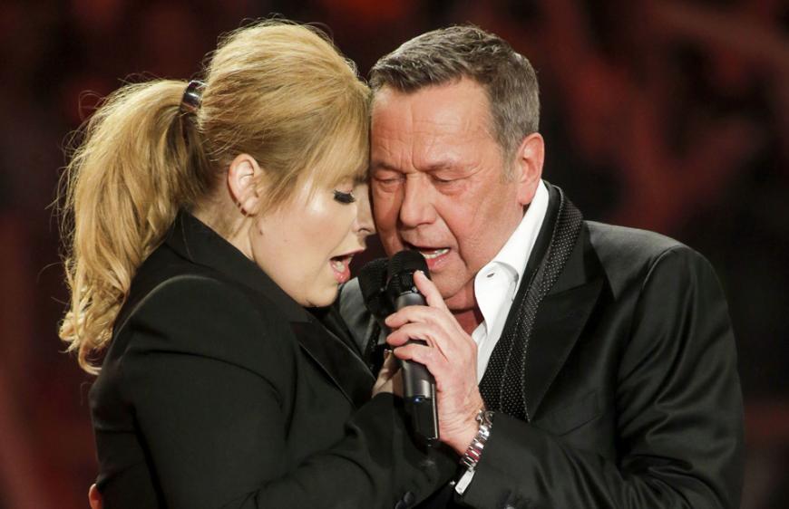 Roland Kaiser und Maite Kelly haben mit ihrem Schlager-Hit