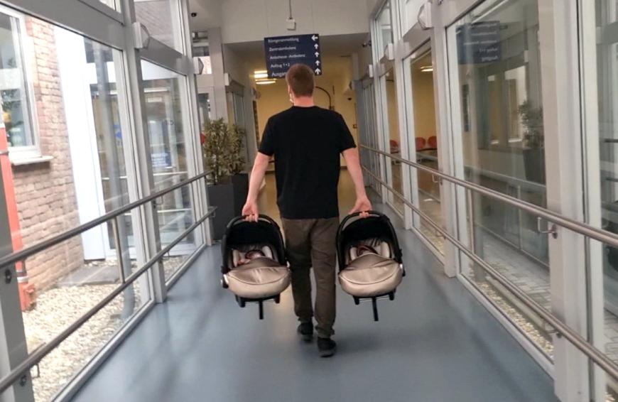 Ein Glück konnte Papa Peter Wollny seine Söhne mittlerweile Nachhause bringen.