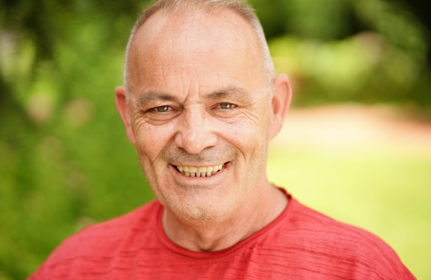 Und zwar Bio-Bauer Olaf aus Brandenburg.