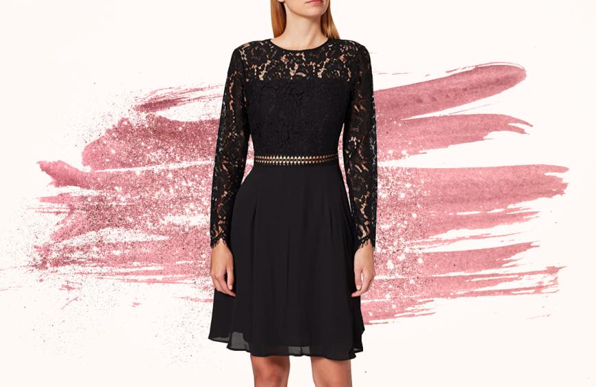 Das kleine Schwarze sollte jede Fashionista in ihrem Schrank haben, oder? Wie wäre es mit dem besonders edlen Spitzenkleid von Truth & Fable? Das Dress ist ein tolles X-Mas-Präsent für alle, die ein Mode-Statement setzen möchten. Hier bekommst du das Kleid für knapp 52 Euro.