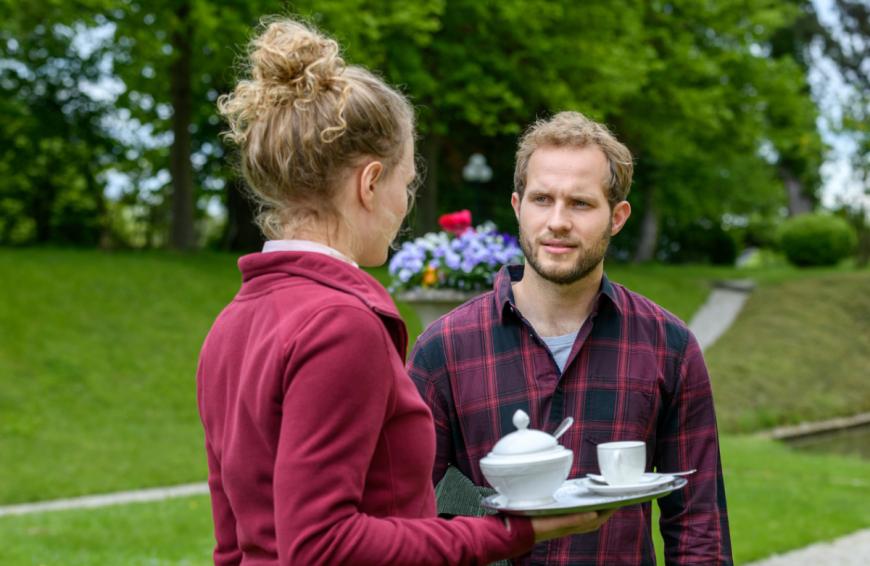 Gibt es etwa Ärger am Set?
