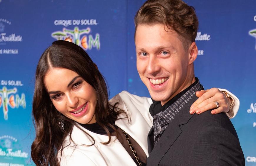 Der Tanzprofi tanzt während Valentinas Genesung mit Ehefrau Renata Lusin.