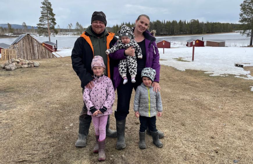 Familie Karlsson hat alles verloren.